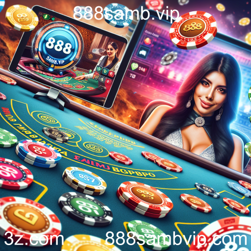 Experimente a Emoção do Cassino Ao Vivo no 888samb.vip